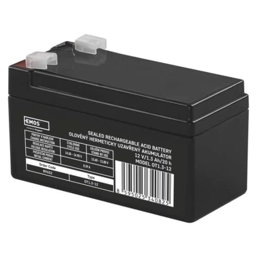 Olověný akumulátor EMOS B9652 12V 1,3Ah