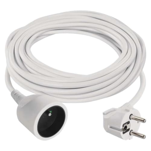 Prodlužovací kabel EMOS 10m/1zásuvka bílá P0110 1901011000