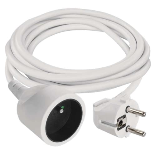 Prodlužovací kabel EMOS 3m/1zásuvka bílá P0113 1901010300