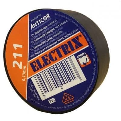 Izolační páska Anticor Electric 50mm x 10m černá