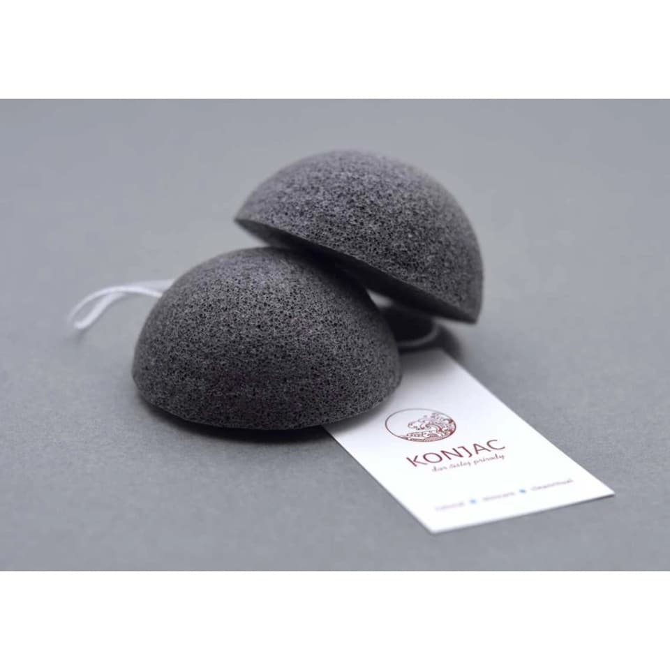 Konjac - Černá houbička obličejová