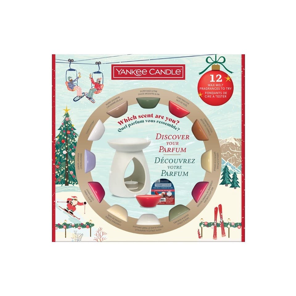 Yankee Candle dárková sada 12 vosků a aromalampy 2025