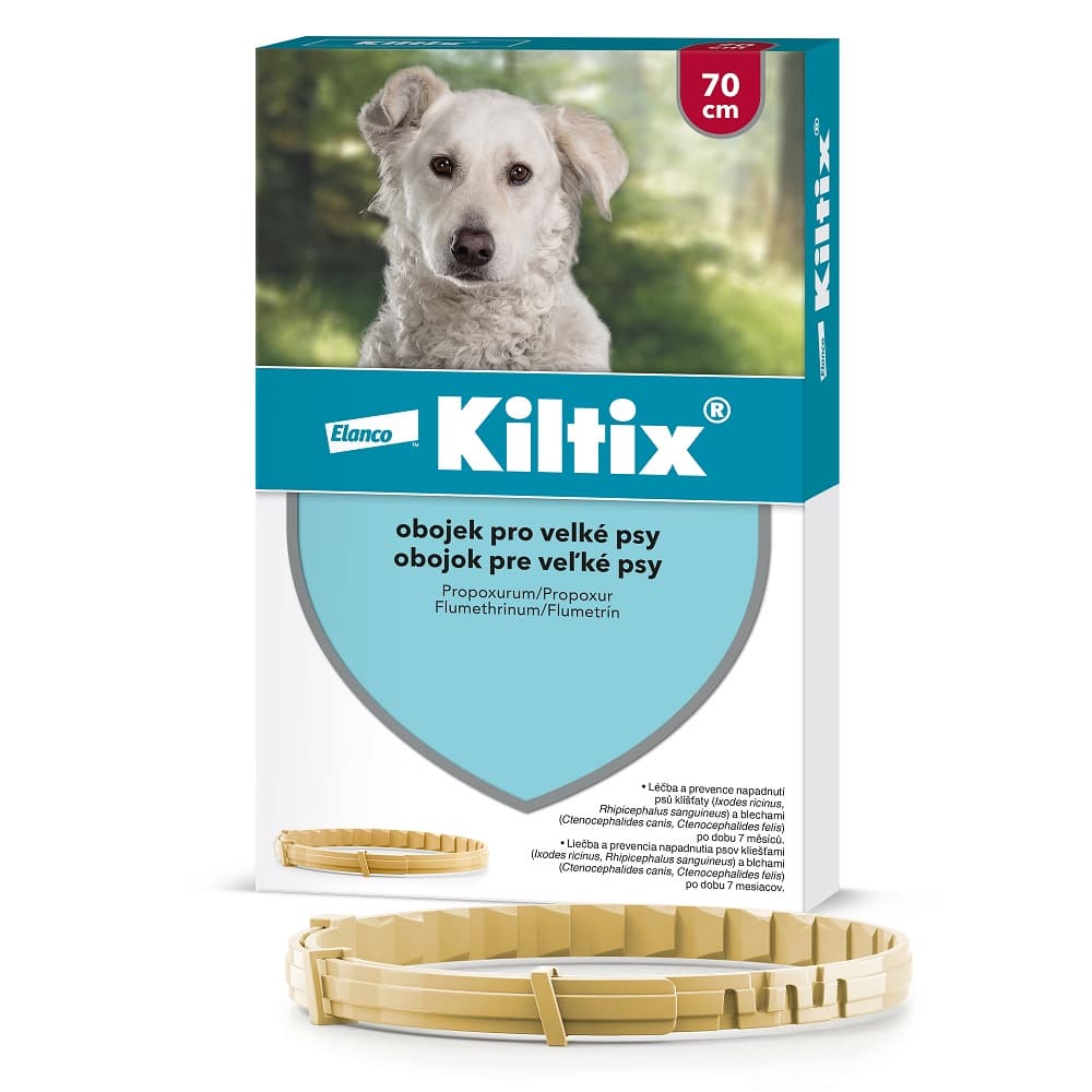 Kiltix obojek pro velké psy 70cm