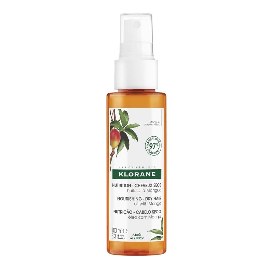 Klorane Olej Mango na suché vlasy 100ml