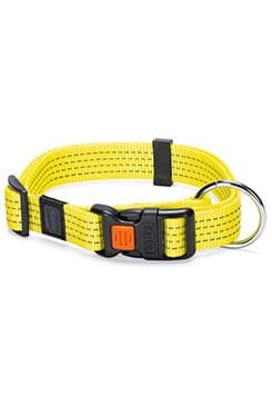 Obojek nylon Art Sportiv reflex 40-55cmx20mm žlutý