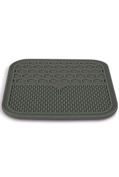Lízací podložka pro psy silicone šedá M Zolux