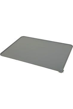 Podložka hladká silicone pod misku šedá M Zolux