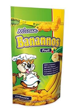 Pochoutka hlodavec mlsoun banánové dropsy 50g