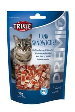 Trixie Premio Tuna Sandwiches  Tuňák/kuřecí Kočka 50g