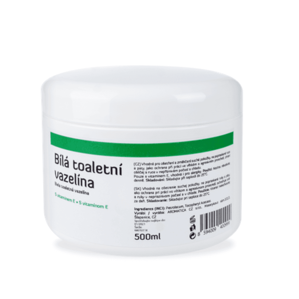 Aromatica Bílá Toaletní Vazelína S Vit.e 500ml