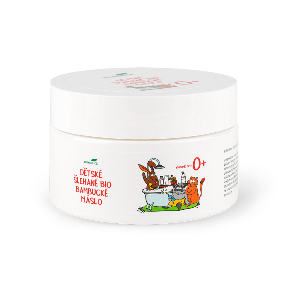 Aromatica Dětské šlehané Bio Bambucké Máslo 200ml