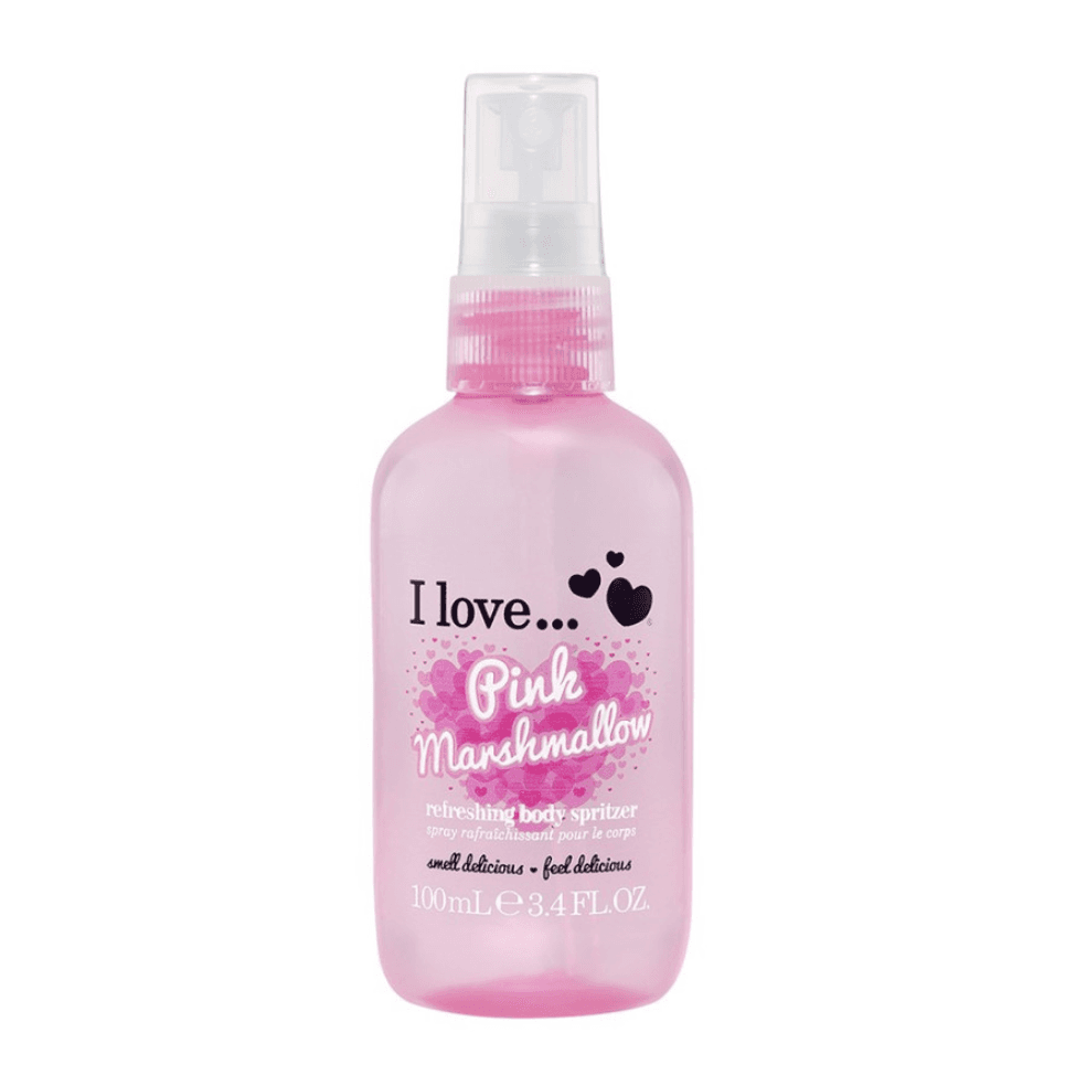 I LOVE Tělový sprej 100 ml - růžový marshmallow