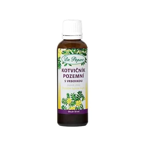 Dr.popov Kapky Bylinné Kotvičník S Vrbovkou 50ml