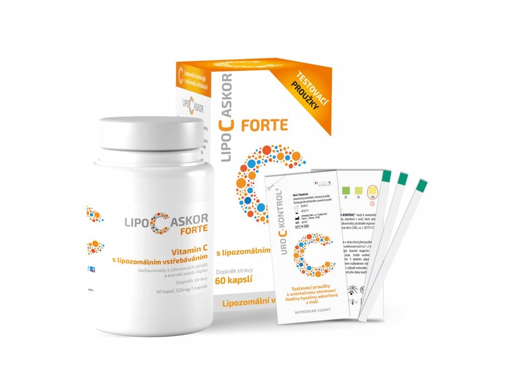 Lipo C Askor Forte 60 kapslí