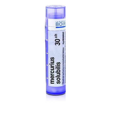 Mercurius solubilis 30CH granule 4g