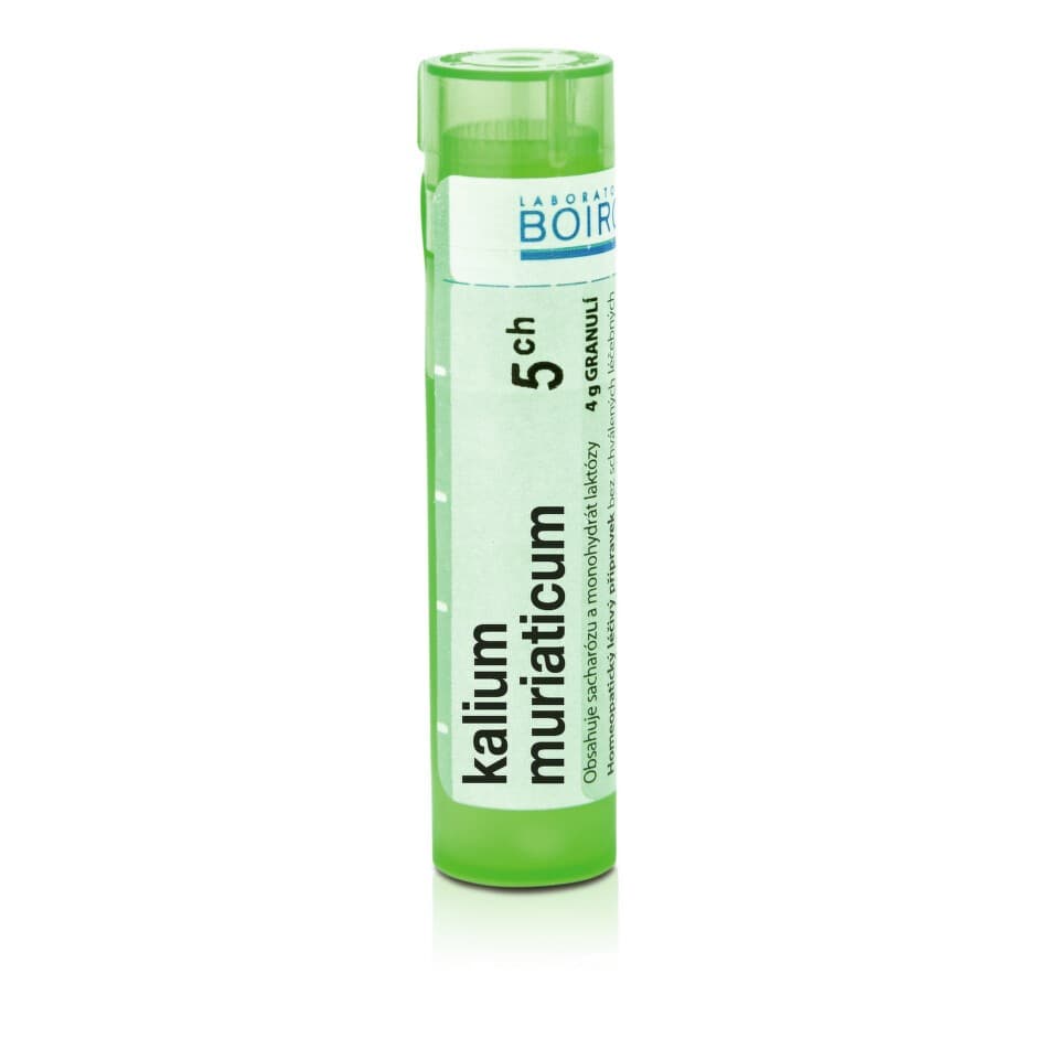Kalium muriaticum 5CH granule 1x4g