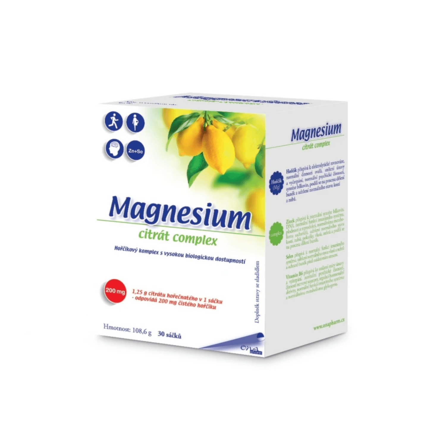 Magnesium citrát complex 30 sáčků