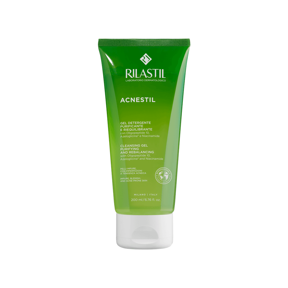 Rilastil Acnestil Čisticí gel na problematickou pleť 200 ml