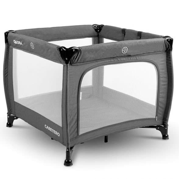 CARETERO Dětská skládací ohrádka Quadra graphite