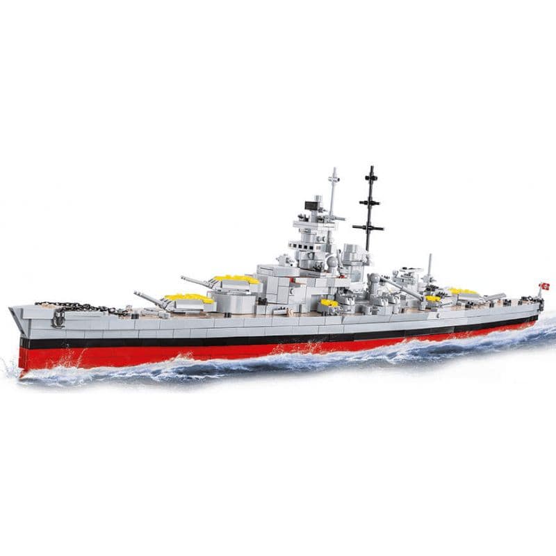 Cobi Německá bitevní loď Gneisenau 4835 - World War II 2417 kostek