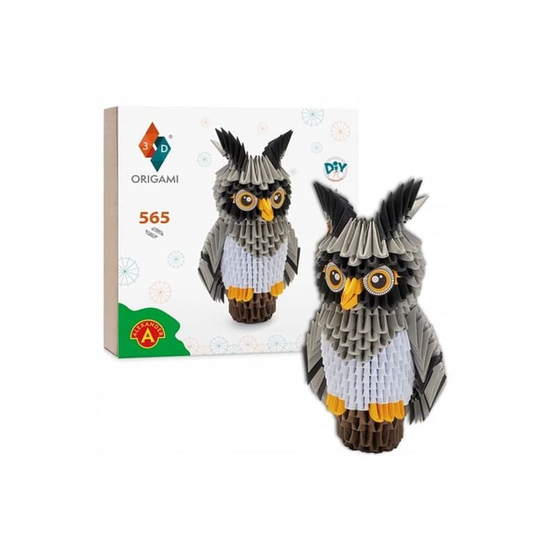 Alexander Origami 3D sova 28454