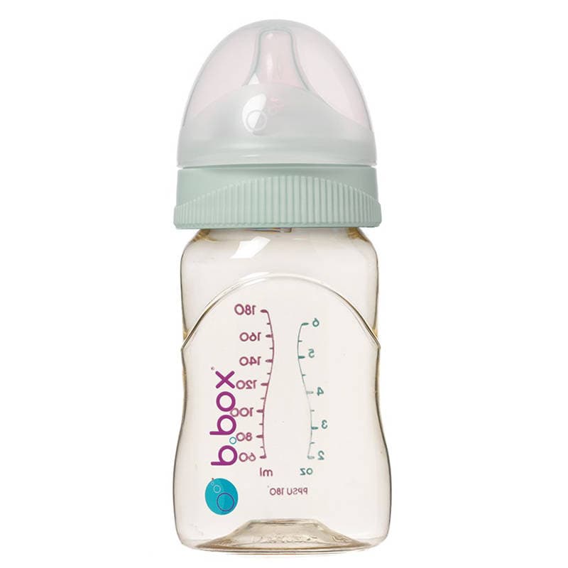 B.box kojenecká láhev se savičkou PPSU 180 ml šalvěj