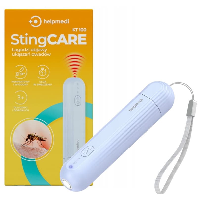 Helpmedi Sting Care elektronické zařízení na zmírnění příznaků po bodnutí hmyzem KT-100
