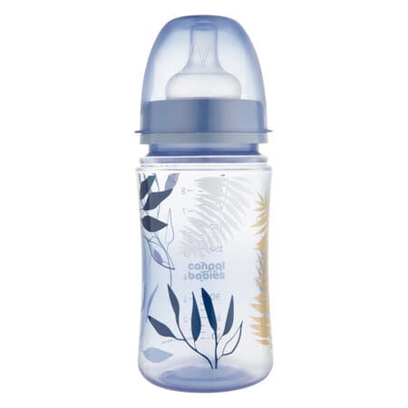 Canpol Babies CANPOL 35/240 EasyStart antikoliková láhev 240ml ZLATO modrá