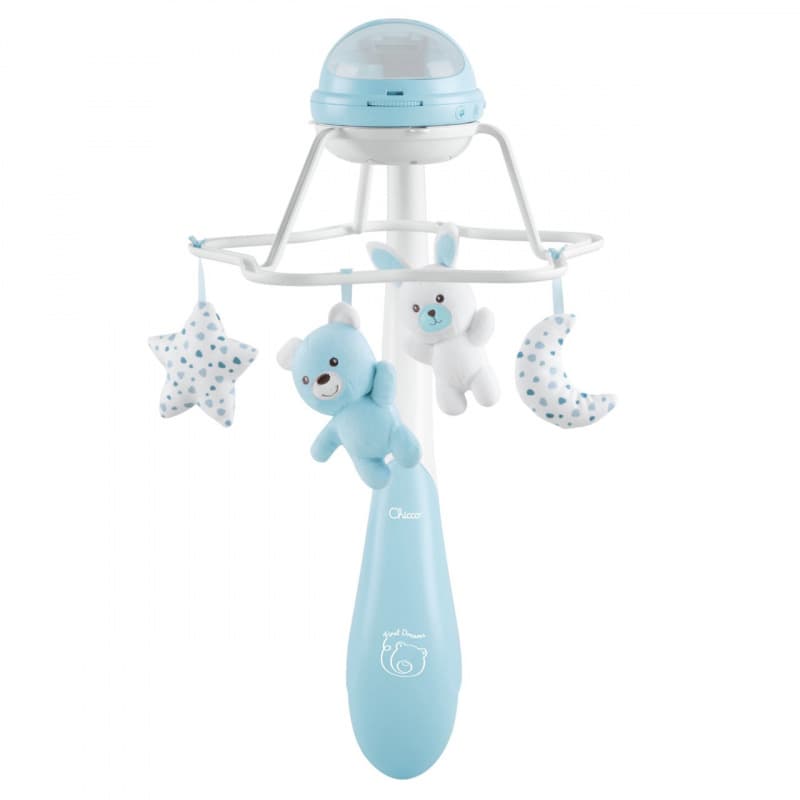 Chicco Toy Fd Rainbow Cot Mobile Blue