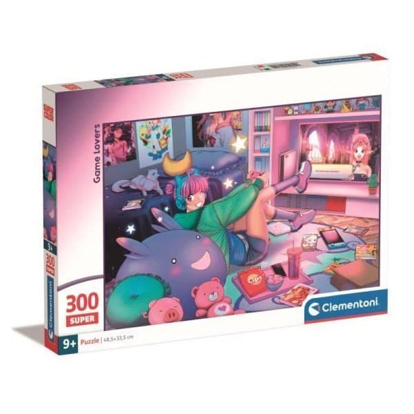 Clementoni Puzzle 300 dílků Super Game Lovers 21722