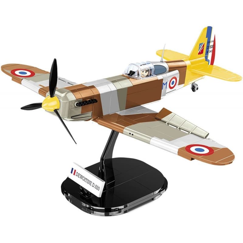 Cobi 5734 II WW Dewoitine D.520, 1:32, 335 k, 1 f