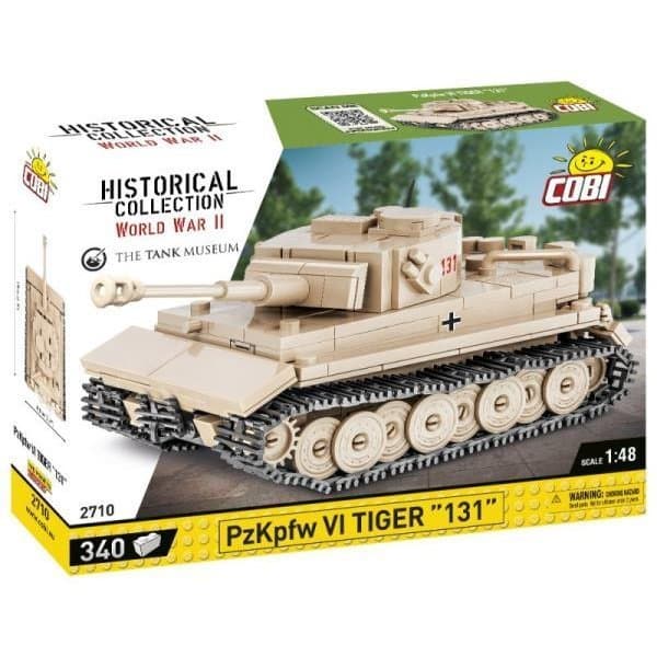 Cobi Německý tank PzKpfw VI TIGER 131 2710 - World War II - 350 kostek
