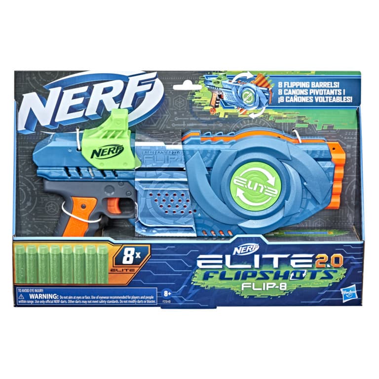 Hasbro NERF ELITE 2.0 FLIP 8