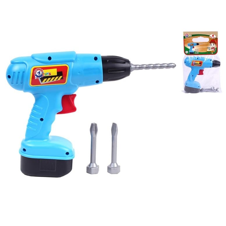 Vrtačka 17cm + vrtáky 3ks v sáčku