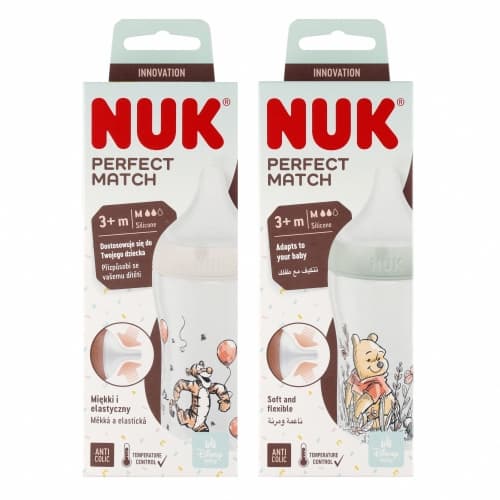 Nuk silikonová láhev Kubuš Pú 260 ml