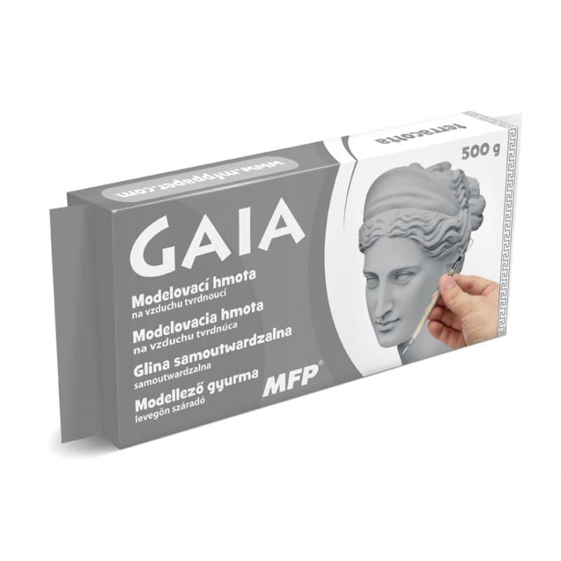 Rappa Modelovací hmota GAIA 500g šedá