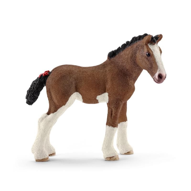 Schleich Zvířátko hříbě Clydesdaleské