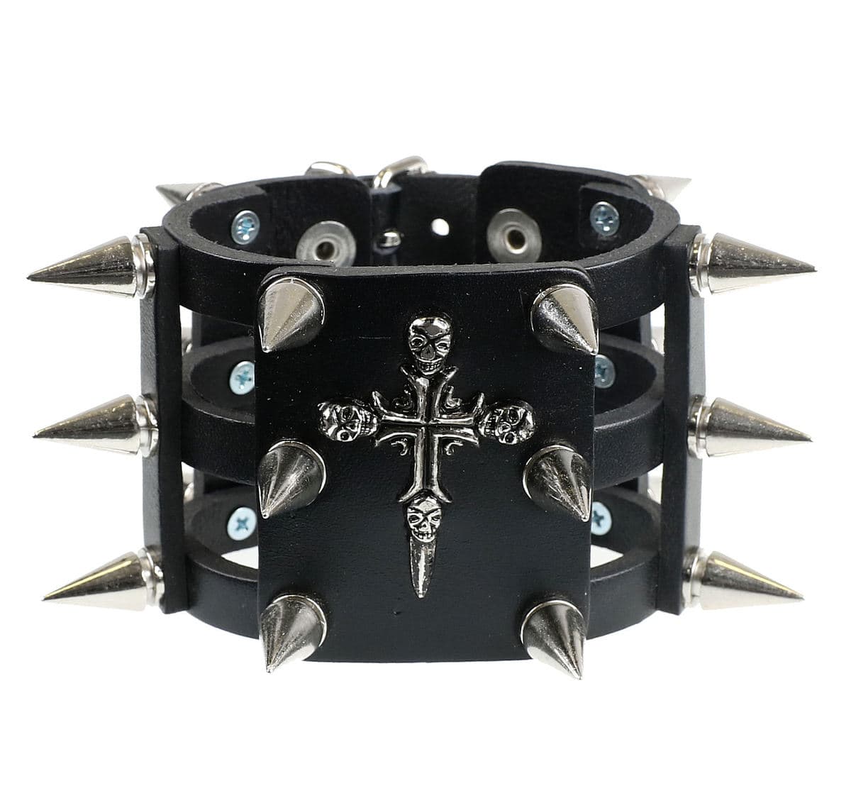 náramek Cross Skull