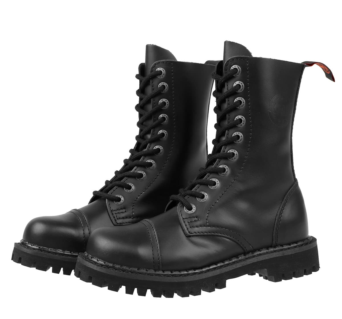 boty kožené unisex - - KMM - Black - 100 44