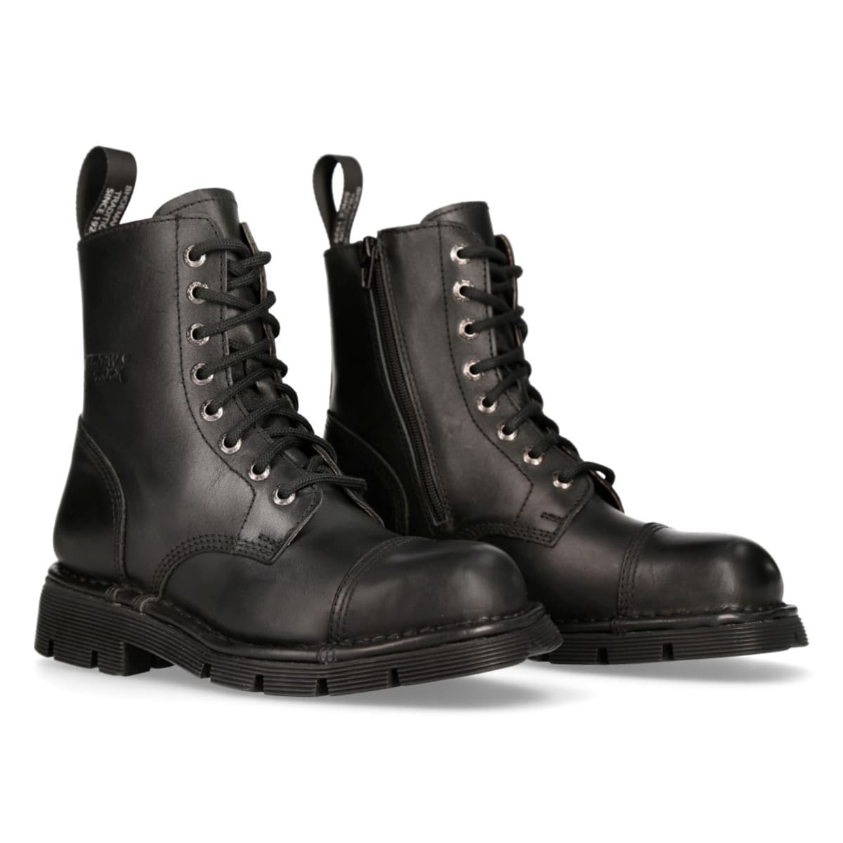 boty kožené unisex - CRUST - NEW ROCK - M.NEWMILI083-S1 45