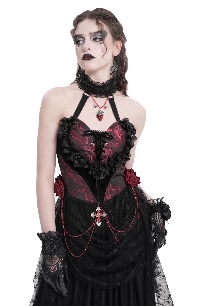 korzet dámský DEVIL FASHION - Red Heart S