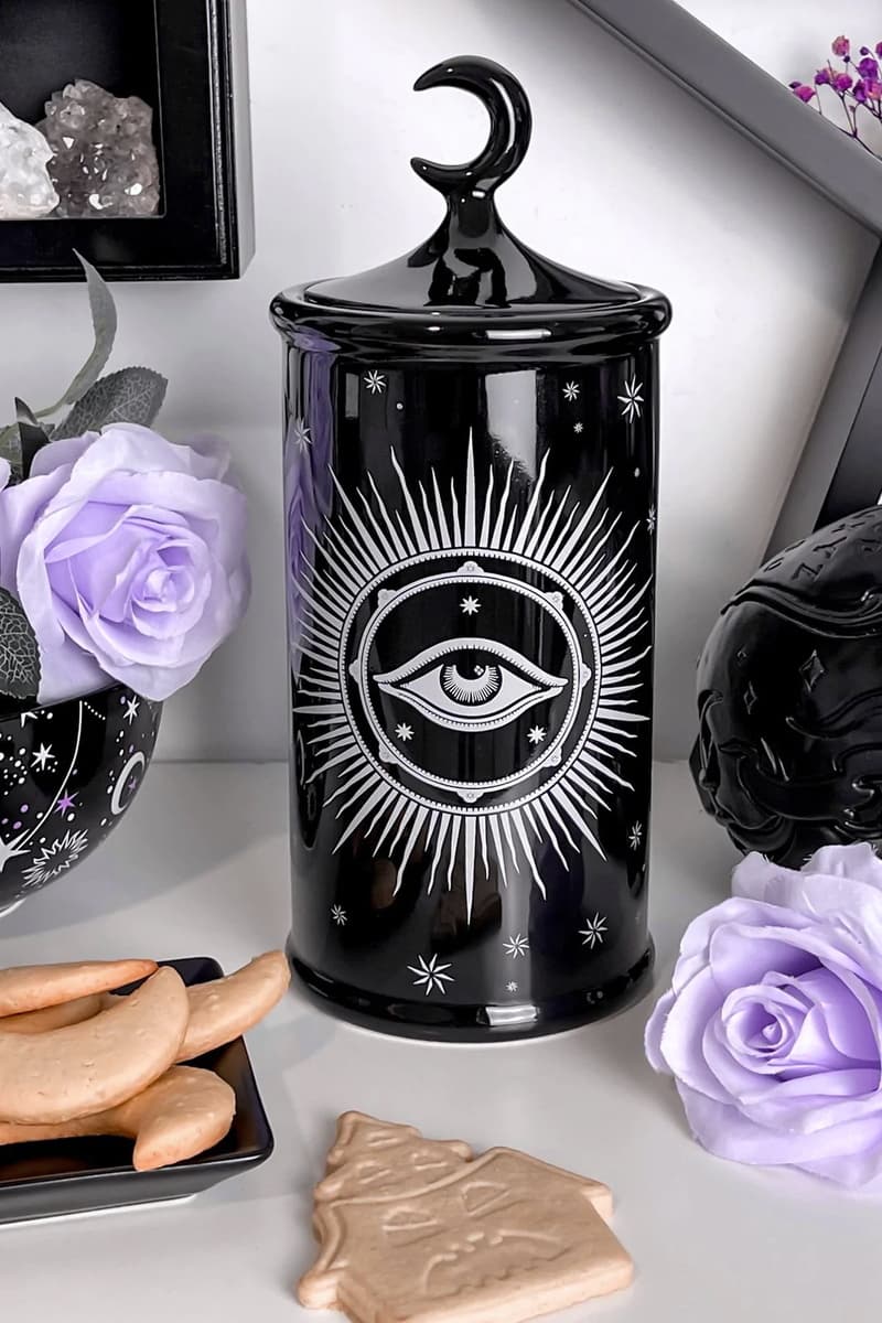dekorace (dóza) KILLSTAR - Astral Plexus Tall Jar - Black