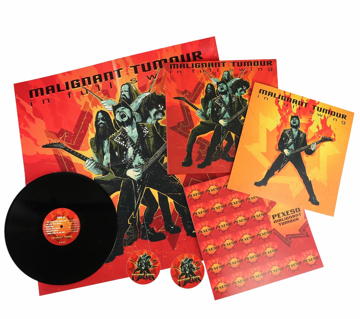 vinyl (LP) Malignant Tumour - IN FULL SWING