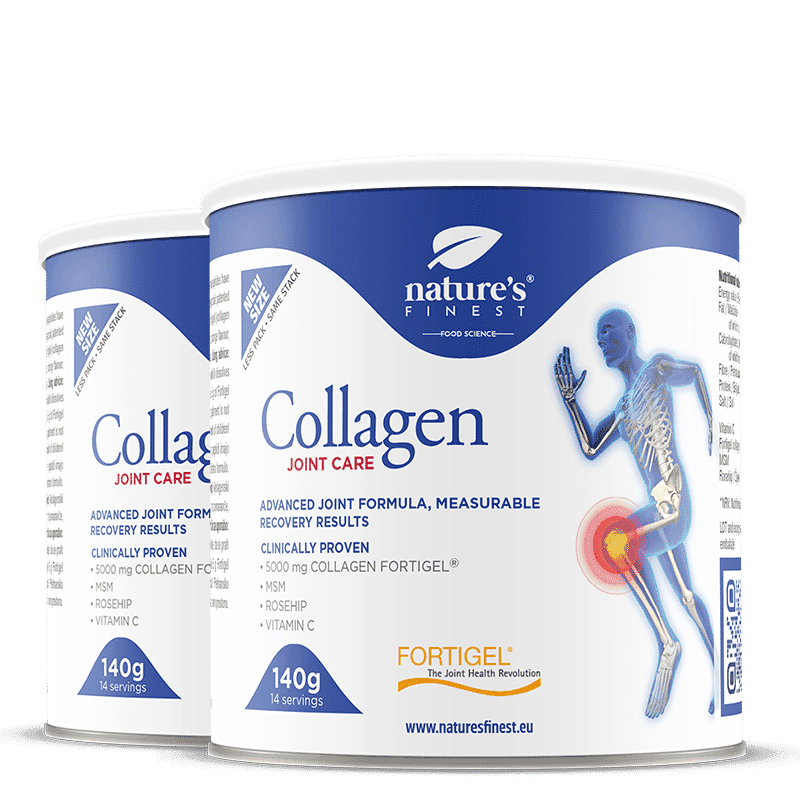 Nature's Finest Collagen Joint Care Bundle | Fortigel kolagen pro podporu chrupavky a kloubů | podpora kolen, mobilita, flexibilita, ztuhlost | MSM,