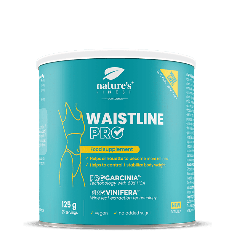 Nature's Finest Waistline PRO | garcinia HCA a extrakt z červeného vína pro podporu pasu | pomoc s kontrolou chuti k jídlu a řízením hmotnosti