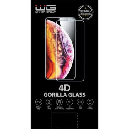 Tvrzené sklo 4D Winner GORILLA GLASS 9H Motorola Edge 60 5G/60 Pro 5G/60 Fusion 5G černá, 13441