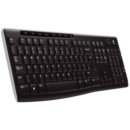 Logitech K270/Bezdrátová Bluetooth/US layout/Černá, 920-003738