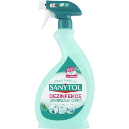 AC Marca Sanytol dezinfekční univerzální čistič ve spreji s vůní eukalyptu, 500 ml