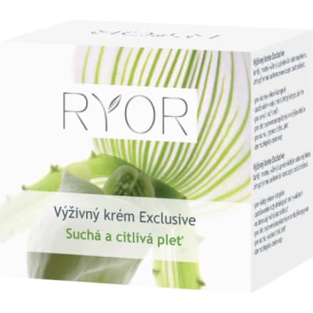 RYOR Exclusive výživný krém pro suchou a citlivou pleť 50 ml