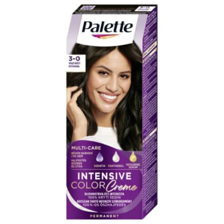 Schwarzkopf Palette Intensive Color Creme, barva na vlasy, N2 tmavě hnědá, 50 ml